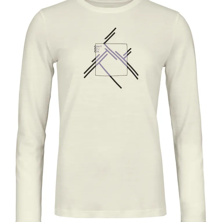 Damen 185 Merino Mtn Cutout Longsleeve