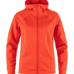 Damen Abisko Grid Fleece Hoodie Jacke