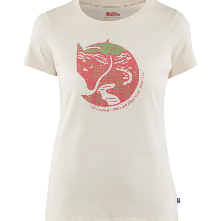 Damen Arctic Fox Print T-Shirt