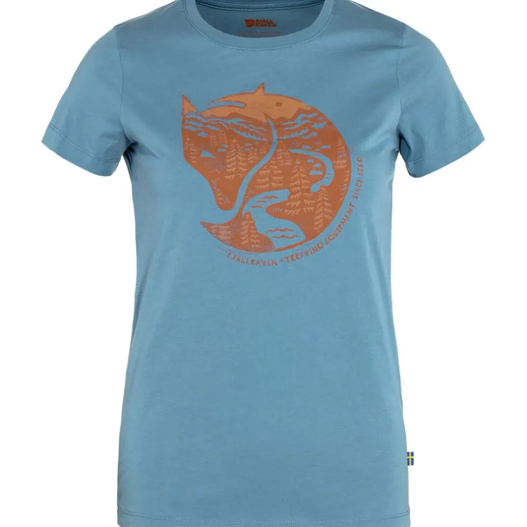 Damen Arctic Fox Print T-Shirt