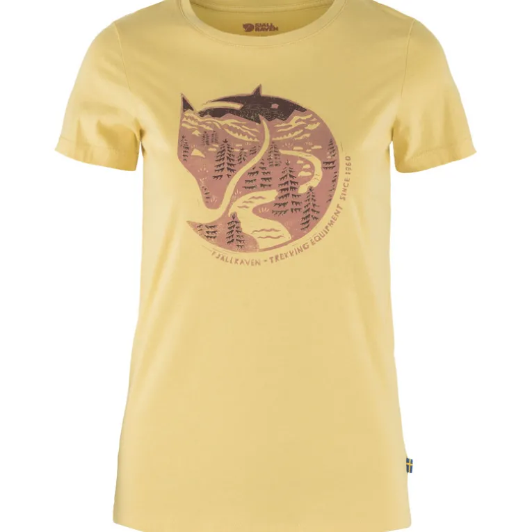 Damen Arctic Fox Print T-Shirt