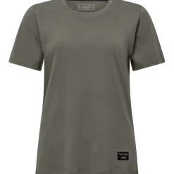 Damen Eagle Logo Patch T-Shirt