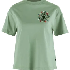 Damen Fjällblomster Logo T-Shirt