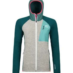 Damen Fleece GP Classic Knit Hoodie Jacke