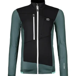 Damen Fleece Grid Jacke