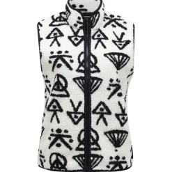 Damen Graphic Pile Weste