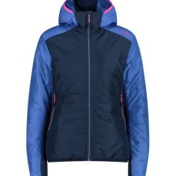 Damen Hybrid Hoodie Jacke