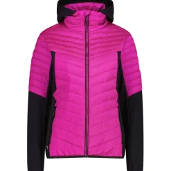 Damen Hybrid Hoodie Jacke