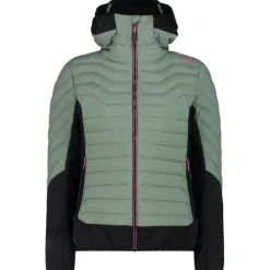 Damen Hybrid Hoodie Jacke