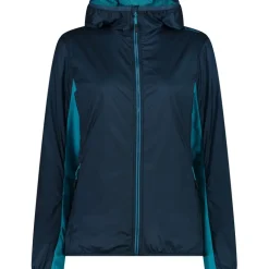 Damen Hybrid Hoodie Jacke