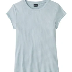Damen Knit Rib T-Shirt