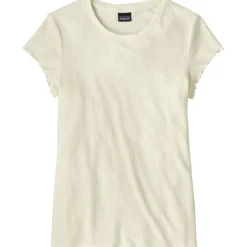 Damen Knit Rib T-Shirt