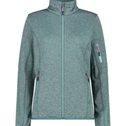 Damen Knitted Mesh Jacke