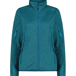 Damen Knitted Mesh Jacke