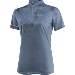 Damen Leaf Half Zip Radtrikot