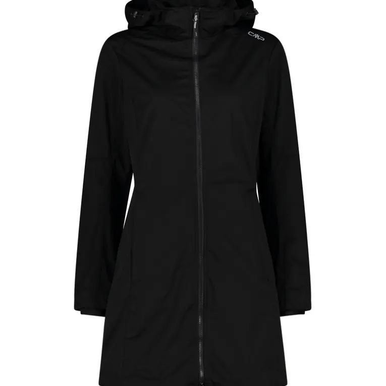 Damen Light Softshell Hoodie Parka