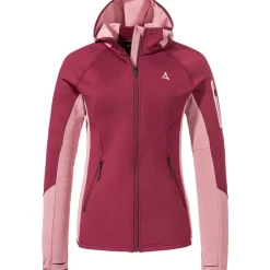 Damen Lodron Fleece Hoodie Jacke