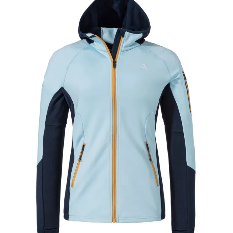 Damen Lodron Fleece Hoodie Jacke