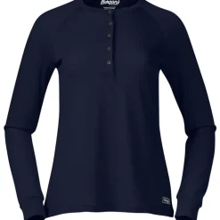 Damen Lysebu Wool Henley Longsleeve