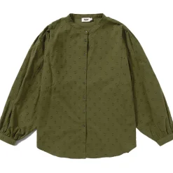 Damen Polka Dot Romantic Bluse