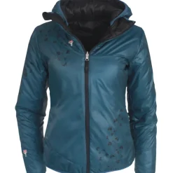 Damen Refreshful SilkWool Flower Reverse Jacke