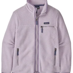 Damen Retro Pile Jacke