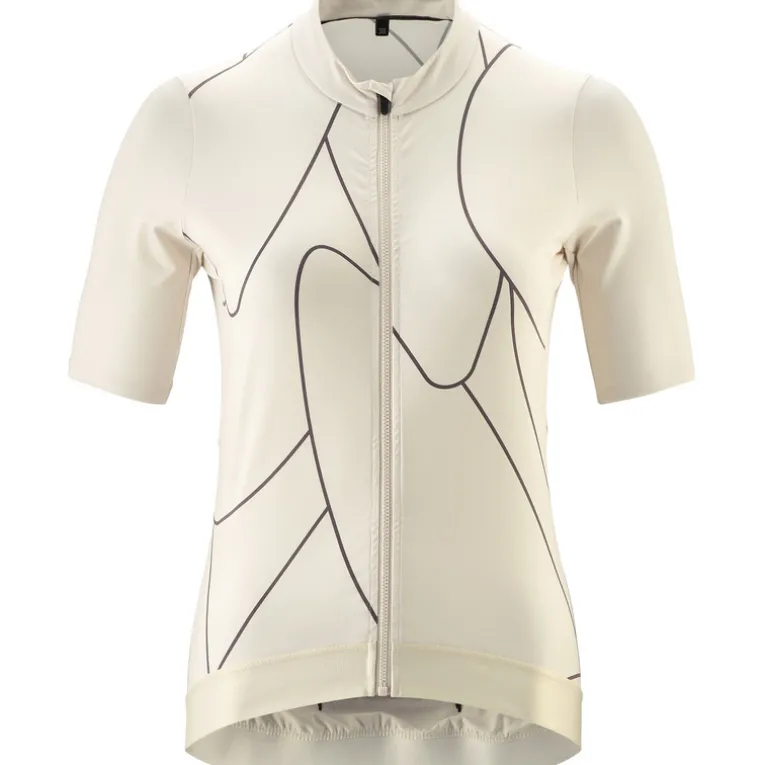 Damen Road Jersey Print Trikot