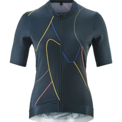 Damen Road Jersey Print Trikot