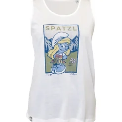 Damen Schlumpfine Top