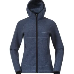 Damen Vaagaa Merino Terry Hoodie Jacke