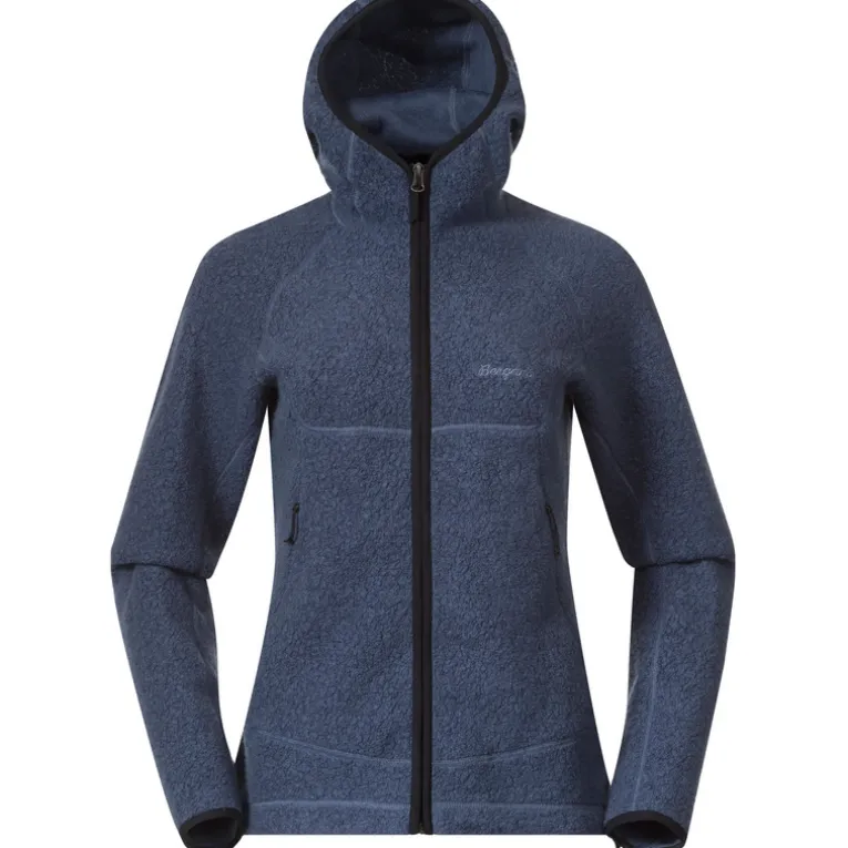 Damen Vaagaa Merino Terry Hoodie Jacke