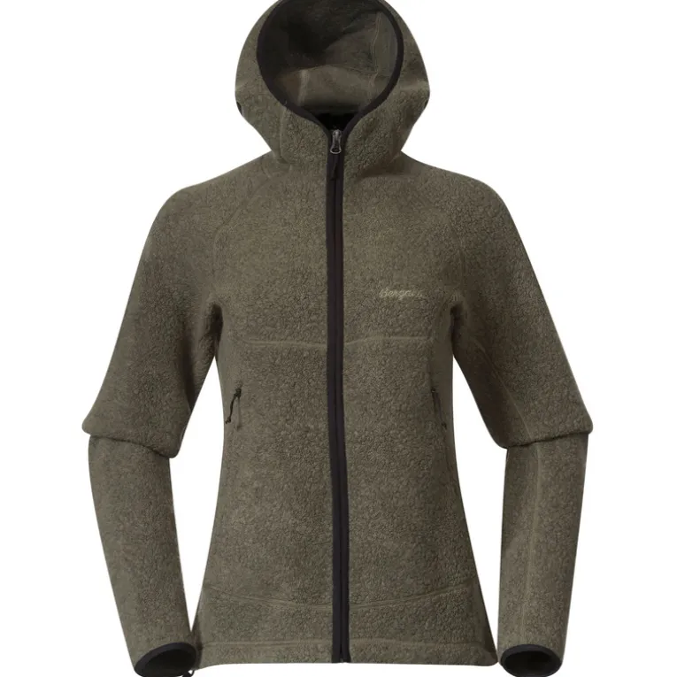 Damen Vaagaa Merino Terry Hoodie Jacke