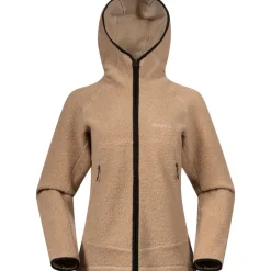 Damen Vaagaa Merino Terry Hoodie Jacke