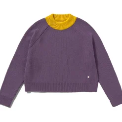 Damen Waterfront Cropped Wool Pullover