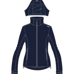 Damen Zip Hoodie Jacke