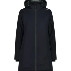 Damen Zip Hoodie Mantel