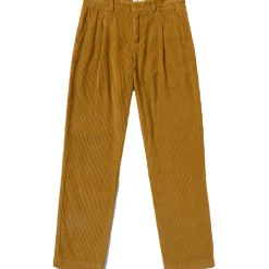 Herren Corduroy Pleated Chino Hose