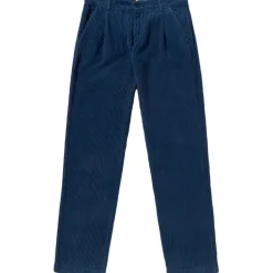 Herren Corduroy Pleated Chino Hose