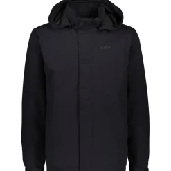 Herren Hoodie Button Rain Jacke