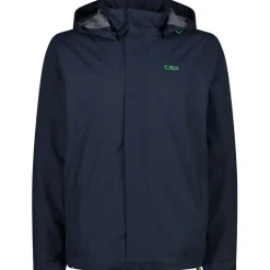 Herren Hoodie Button Rain Jacke