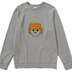 Herren Playmobil Face Pullover