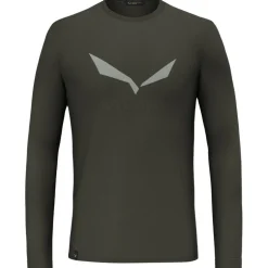 Herren Solidlogo DRY Longsleeve