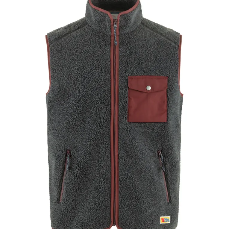 Herren Vardag Pile Fleece Weste