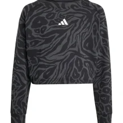 Kinder Future Icons Cropped Pullover