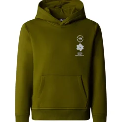 Kinder Girls Flower Graphic Relaxed Hoodie