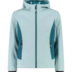 Kinder Softshell Hoodie Jacke