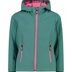 Kinder Softshell Hoodie Jacke