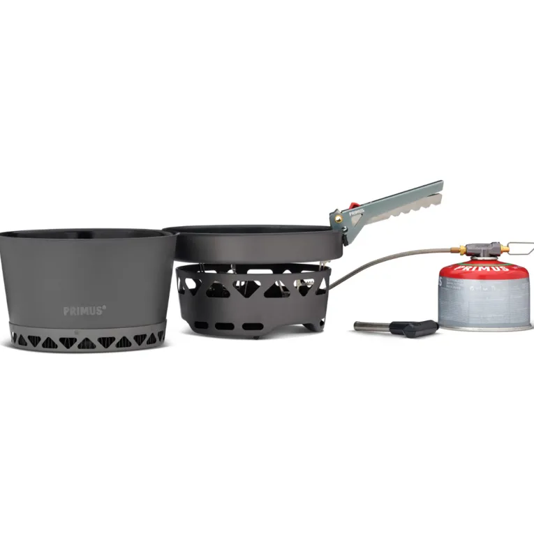 Primetech 1x2.3L + Pfanne Kocher Set