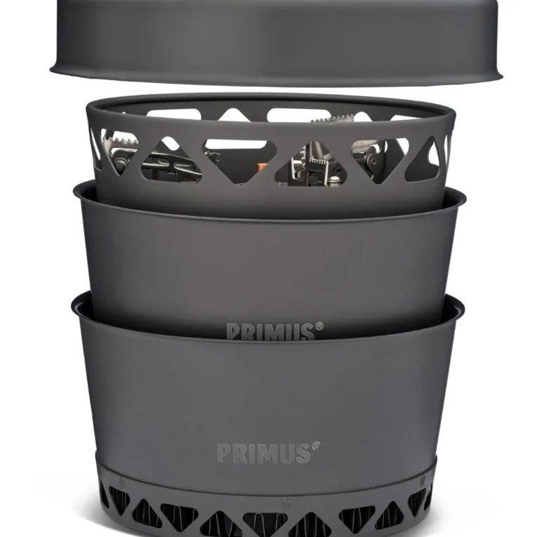 Primetech 2x1.3L + Pfanne Kocher Set