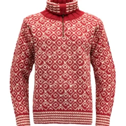 Svalbard Wool Zip Neck Pullover